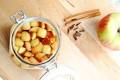 infusión con manzana